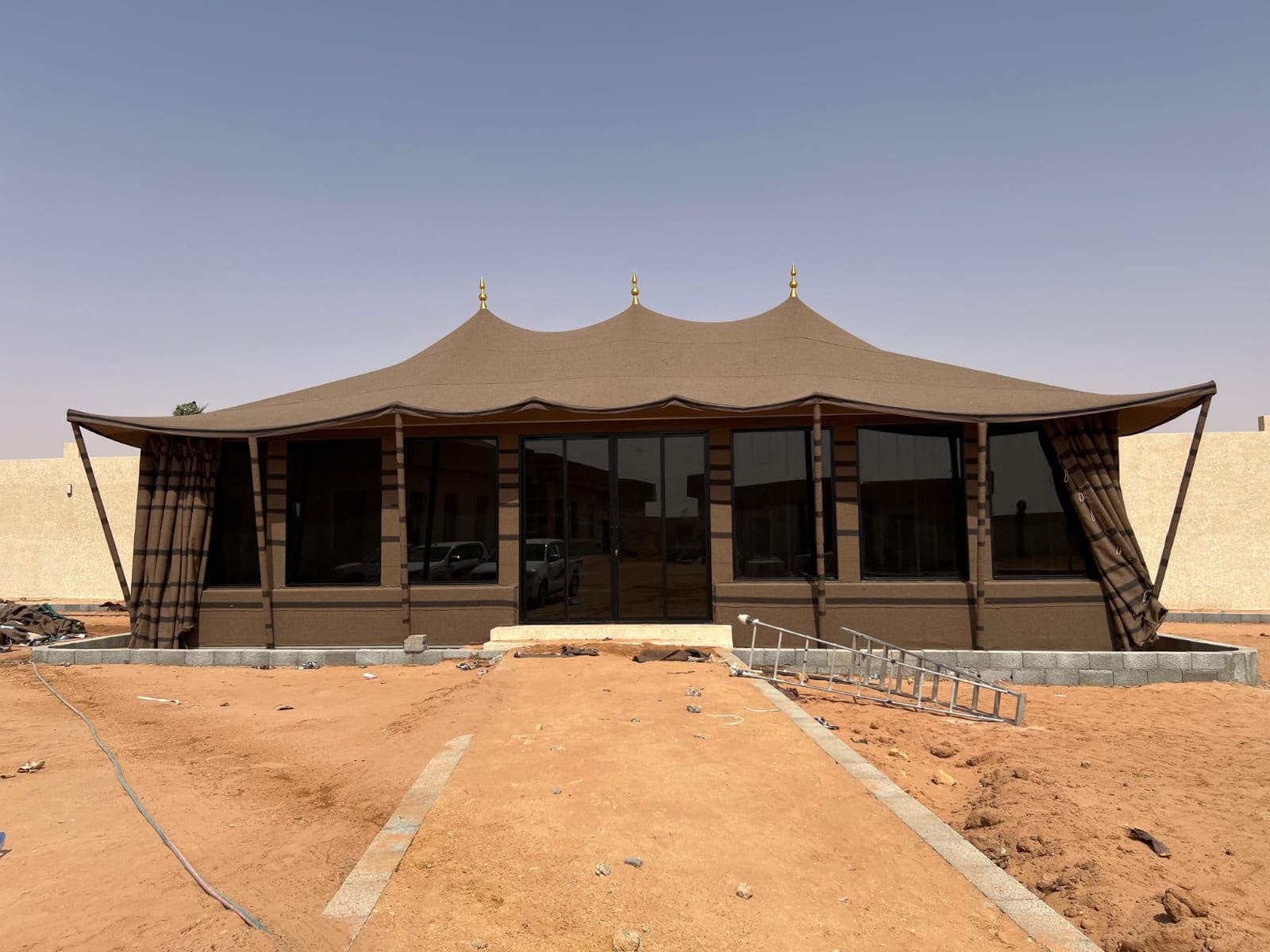 Melodies relief operation tent site